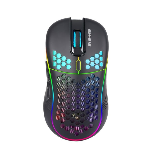 XTRIKE ME GM-512 RGB Gaming Mouse – 7D Programmable – 6400 DPI, Wired Optical Gaming Mouse