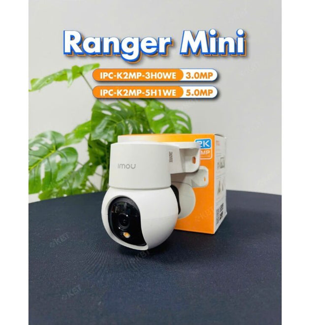 IMOU Ranger Mini Integrated-Bracket | Selectable 2K Image Smart Full-color Night Vision | Human Detection Supports Wi-Fi 6 & USB-C Connection